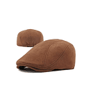 Gorro Boina Marron Plano Tradicional 4
