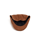 Gorro Boina Marron Plano Tradicional 5