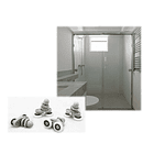 Ruedas De Doble Rodamiento Accesorios Para Armarios De Ducha 1