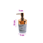 Dispensador Manual Jabon Generico Marmoleado 2