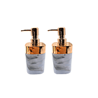 Dispensador Manual Jabon Generico Marmoleado 1