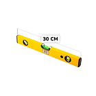 Nivel De Burbuja Profesional 30cm Con Triple Medición 2