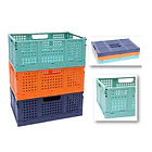 Cestas Organizadoras Plegables Almacenamiento Hogar Colores 7