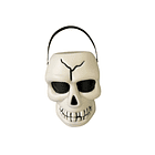 Cabeza Calavera Con Luz Halloween . 1