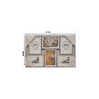 Marco De Madera Set 6 Fotos 10x15 Cm GRIS 2