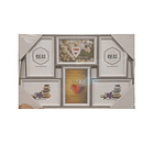 Marco De Madera Set 6 Fotos 10x15 Cm GRIS 4