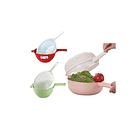 Bowl Con Colador Escurridor Para Verduras Pastas Cocina 5