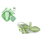 Set Picnic Pack Camping 6 Personas 32 Pzs Verde 2