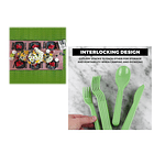 Set Picnic Pack Camping 6 Personas 32 Pzs crema 5