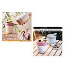 Lunch Pot Yogurt Recipiente De Comida Aislado De 2 Niveles 6
