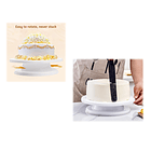 Plato Base Giratoria Torta Repostería Bizcochos Cocina 28cm 5