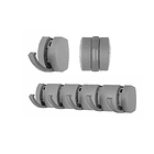 Pack 2 Ganchos Rebatible Fácil Colocación 25x5 Cm 3