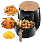 Freidora De Aire Sin Aceite 6 Litros Eléctrica Color Negro 1