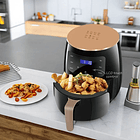 Freidora De Aire Sin Aceite 6 Litros Eléctrica Color Negro 4