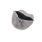 Boina Sombrero Elegante Con Estilo Gris Lisa 2