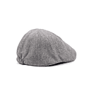Boina Sombrero Elegante Con Estilo Gris Lisa 5