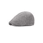 Boina Sombrero Elegante Con Estilo Gris Lisa 6