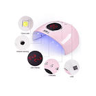 Lampara Uv Manicure Cabina Sun X28 36w Uv-led 3