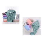 Toalla De Microfibra Para Mujer, Cabello Seco, Gorra Verde 5