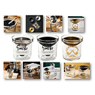 Cenicero De Vidrio Con Embudo Alta Calidad 9