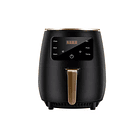 Freidora De Aire Sin Aceite 6 Litros Eléctrica Color Negro 1