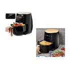 Freidora De Aire Sin Aceite 6 Litros Eléctrica Color Negro 2