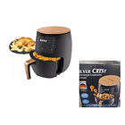 Freidora De Aire Sin Aceite 6 Litros Eléctrica Color Negro 5