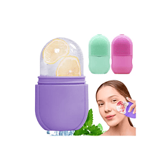 Molde De Silicona Rodillo De Hielo Para Masajes Faciales