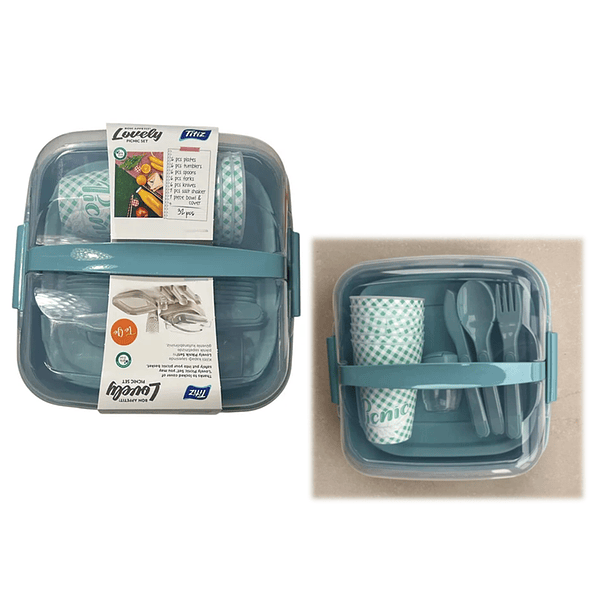 Set Picnic Pack Camping 6 Personas 32 Pzs  5