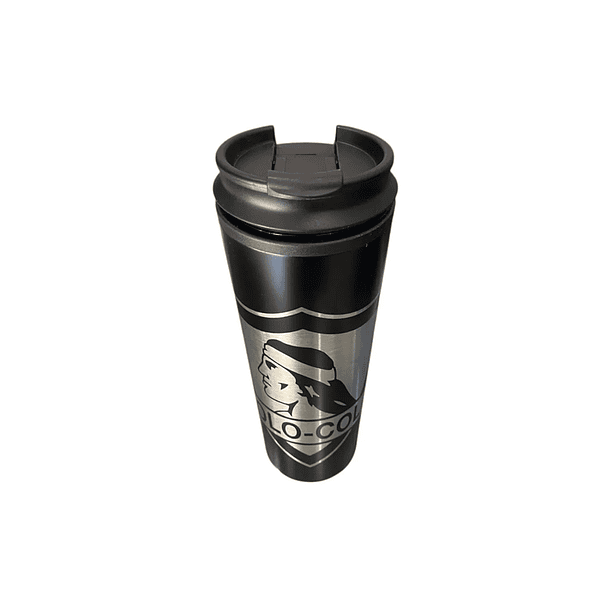 Vaso Colo Colo - 450ml - Futbol Chile Negro Colocolo 1