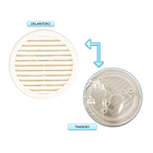 Rejilla De Ventilacion Circular 13cm 2