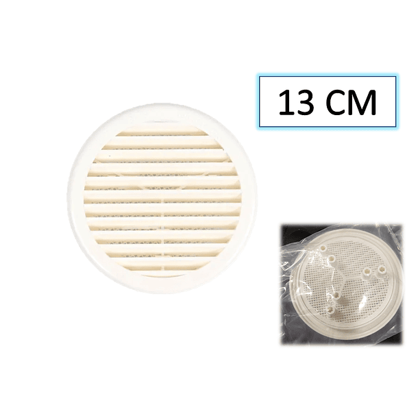 Rejilla De Ventilacion Circular 13cm 3