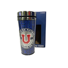 Mug Térmico U. De Chile 450 Ml Color Azul 1