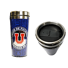 Mug Térmico U. De Chile 450 Ml Color Azul 2