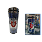 Mug Térmico U. De Chile 450 Ml Color Azul 4