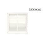 Rejilla De Ventilacion 20*20cm Blanco 1