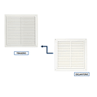 Rejilla De Ventilacion 17*17cm Blanco 2