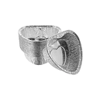 6 Molde, Bandeja De Aluminio Desechable Para Repostería Plateado 1