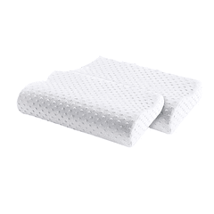 Almohada Ortopédica Cervical Terapéutica Con Memoria Espuma Expansión Automática 48x28cm
