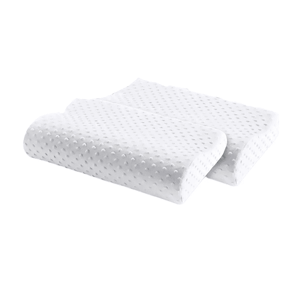 Almohada Ortopédica Cervical Terapéutica Con Memoria Espuma Expansión Automática 48x28cm 2