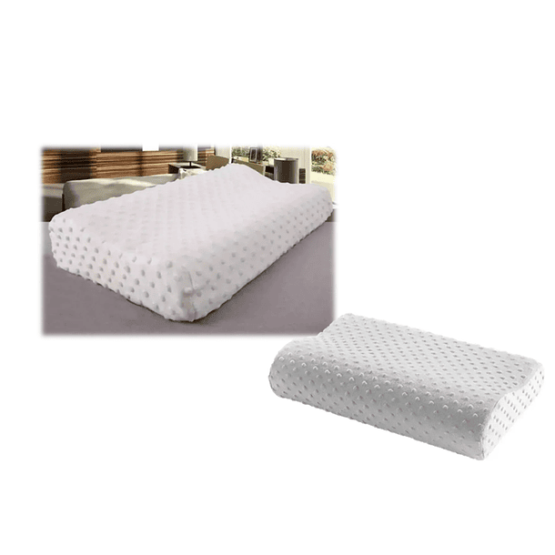 Almohada Ortopédica Cervical Terapéutica Con Memoria Espuma Expansión Automática 48x28cm 5