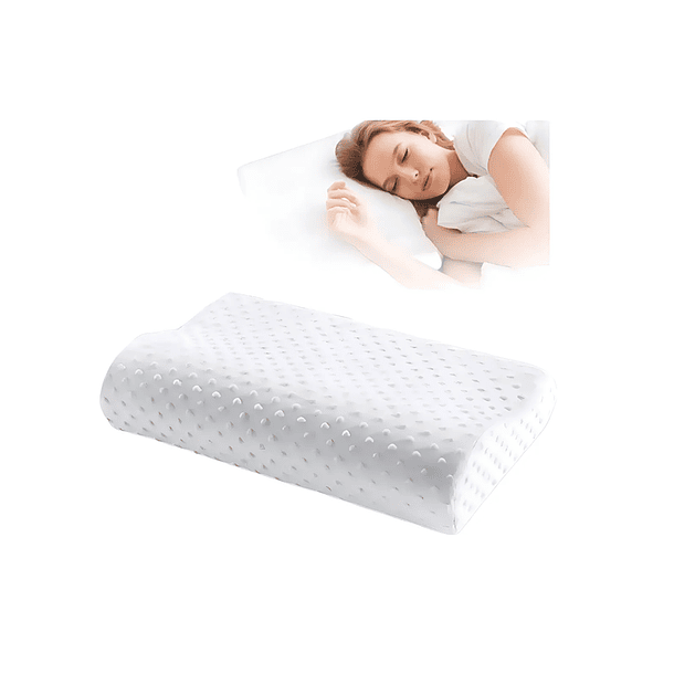 Almohada Ortopédica Cervical Terapéutica Con Memoria Espuma Expansión Automática 48x28cm 1