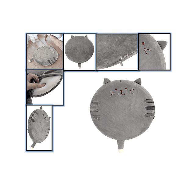 Cojín Almohada De Gatito Suave 42x42 6