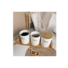 Pack3 Frasco Hermético Contenedor Cocina Azucar Te Cafe  10