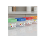 Set 4 Mini Tupper Contenedor Alimento Multiproposito Redondo 4