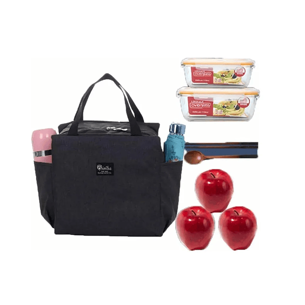 Lonchera Bolso Térmico Portátil Para Almuerzo Lunch 7