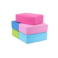 Ladrillo Yoga Cubo Goma Eva Bloque Pilate Fitness Colores