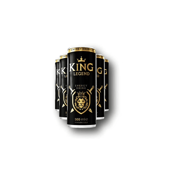 Bebida Energizante Poderosa 2uni 500ml King Legend Energy 2