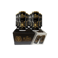 Pack 24 Bebidas Energéticas King Legend 500ml