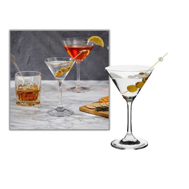 Set De 4 Copa Martinis De Alta Calidad 10